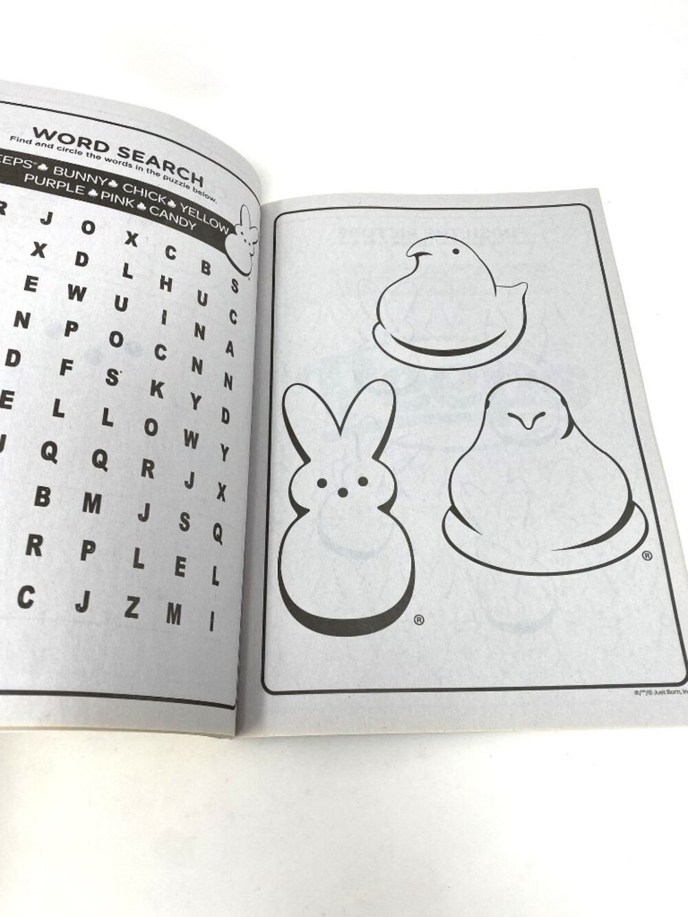 Bendon 2 Pack Happy Spring Peeps Easter Jumbo Coloring & Activity Books Kids - Picture 7 of 14